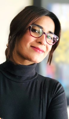 Portrait of Saba Iqbal, Associate.